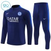 Dječji Inter Milan Sweatshirt Za Trening Četvrt Zip 2026-27 Plava Dječji Inter Milan Sweatshirt Za Trening Četvrt Zip 2026-27 Plava