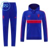 Dječji Manchester United Hoodie Sweatshirt Za Trening 2026-27 Plava Dječji Manchester United Hoodie Sweatshirt Za Trening 2026-27 Plava