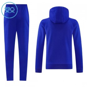 Dječji Manchester United Hoodie Sweatshirt Za Trening 2026-27 Plava