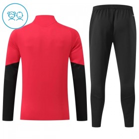 Dječji Manchester United Sweatshirt Za Trening Četvrt Zip 2026-27 Crvena