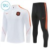 Dječji Nizozemska Sweatshirt Za Trening Četvrt Zip 2026-27 Bijela Dječji Nizozemska Sweatshirt Za Trening Četvrt Zip 2026-27 Bijela