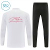 Dječji Paris Saint-Germain Sweatshirt Za Trening Četvrt Zip 2026-27 Bijela