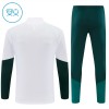 Dječji Real Madrid Sweatshirt Za Trening Četvrt Zip 2026-27 Bijela