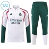 Dječji Real Madrid Sweatshirt Za Trening Četvrt Zip 2026-27 Bijela Dječji Real Madrid Sweatshirt Za Trening Četvrt Zip 2026-27 Bijela