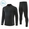 Dječji Real Madrid Sweatshirt Za Trening Četvrt Zip 2026-27 Crna Dječji Real Madrid Sweatshirt Za Trening Četvrt Zip 2026-27 Crna