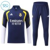 Dječji Real Madrid Sweatshirt Za Trening Četvrt Zip 2026-27 Plava Dječji Real Madrid Sweatshirt Za Trening Četvrt Zip 2026-27 Plava