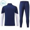 Dječji Real Madrid Sweatshirt Za Trening Četvrt Zip 2026-27 Plava
