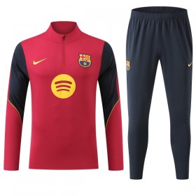 FC Barcelona Sweatshirt Za Trening Četvrt Zip 2026-27 Crvena
