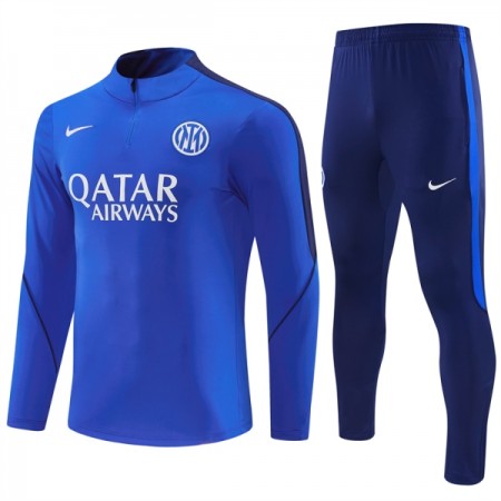 Inter Milan Sweatshirt Za Trening Četvrt Zip 2026-27 Plava Inter Milan Sweatshirt Za Trening Četvrt Zip 2026-27 Plava