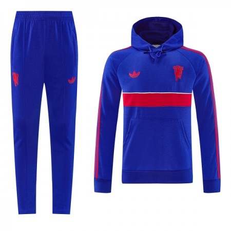 Manchester United Hoodie Sweatshirt Za Trening 2026-27 Plava Manchester United Hoodie Sweatshirt Za Trening 2026-27 Plava