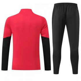 Manchester United Sweatshirt Za Trening Četvrt Zip 2026-27 Crvena
