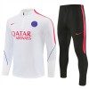 Paris Saint-Germain Sweatshirt Za Trening Četvrt Zip 2026-27 Bijela