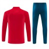 Portugal Sweatshirt Za Trening Četvrt Zip 2026-27 Crvena
