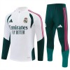 Real Madrid Sweatshirt Za Trening Četvrt Zip 2026-27 Bijela Real Madrid Sweatshirt Za Trening Četvrt Zip 2026-27 Bijela