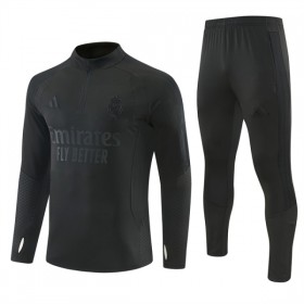 Real Madrid Sweatshirt Za Trening Četvrt Zip 2026-27 Crna