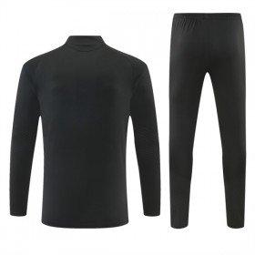 Real Madrid Sweatshirt Za Trening Četvrt Zip 2026-27 Crna