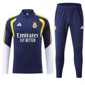 Real Madrid Sweatshirt Za Trening Četvrt Zip 2026-27 Plava