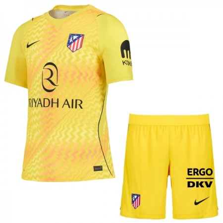 Dječji Nogometni Dres Atlético Madrid Golmanski 2026-27 Žuta
