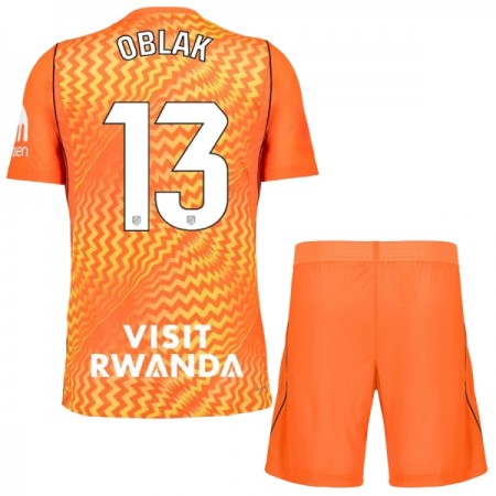 Dječji Nogometni Dres Atlético Madrid Oblak 13 Golmanski 2026-27 Naranča Dječji Nogometni Dres Atlético Madrid Oblak 13 Golmanski 2026-27 Naranča