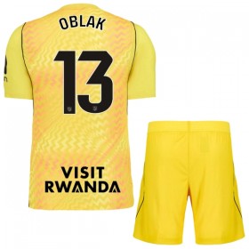 Dječji Nogometni Dres Atlético Madrid Oblak 13 Golmanski 2026-27 Žuta