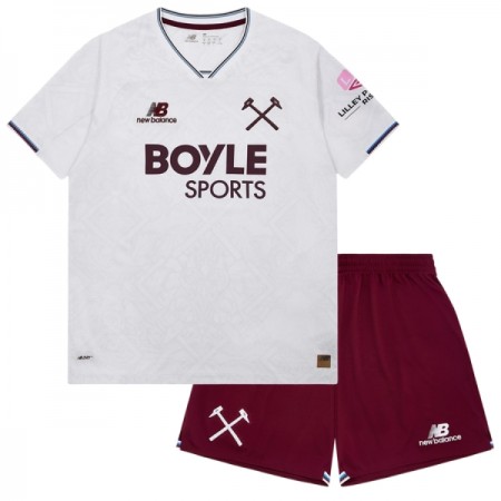 Dječji Nogometni Dres West Ham United Gostujući 2026-27 Dječji Nogometni Dres West Ham United Gostujući 2026-27