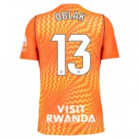 Nogometni Dres Atlético Madrid Oblak 13 Golmanski 2026-27 Naranča