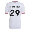 Nogometni Dres Liverpool B. Barcola 29 Gostujući 2026-27 Nogometni Dres Liverpool B. Barcola 29 Gostujući 2026-27