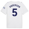 Nogometni Dres Manchester City Anderson 5 Treći 2026-27 Nogometni Dres Manchester City Anderson 5 Treći 2026-27