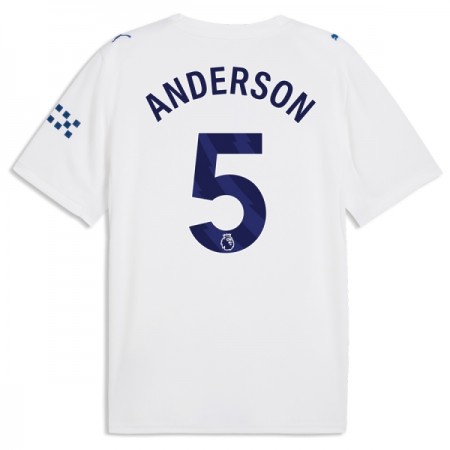 Nogometni Dres Manchester City Anderson 5 Treći 2026-27 Nogometni Dres Manchester City Anderson 5 Treći 2026-27